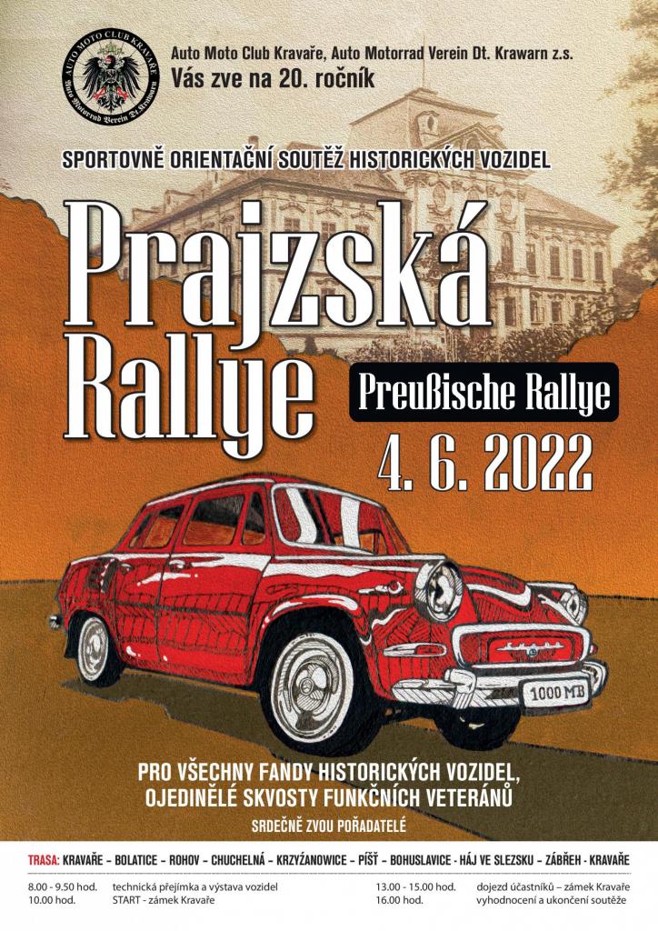 Prajzská rallye - 20. ročník 1