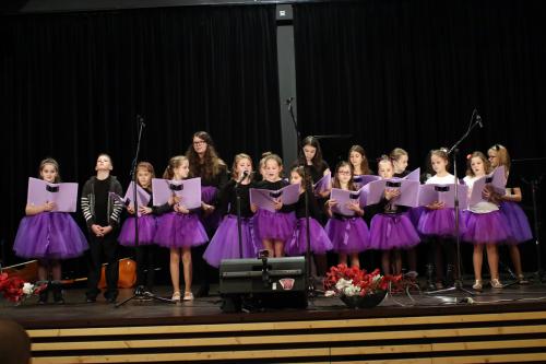 Adventní koncert dětí ze základní školy
