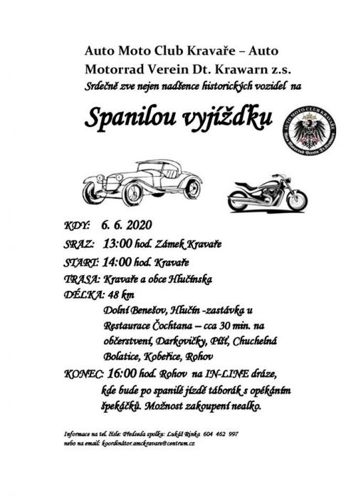 Spanilá vyjížďka - veteráni